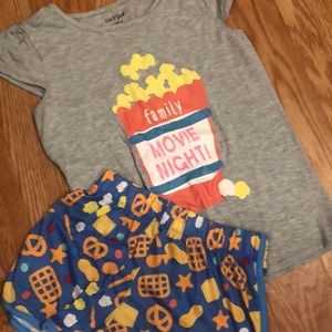 Cat and Jack girls pajamas